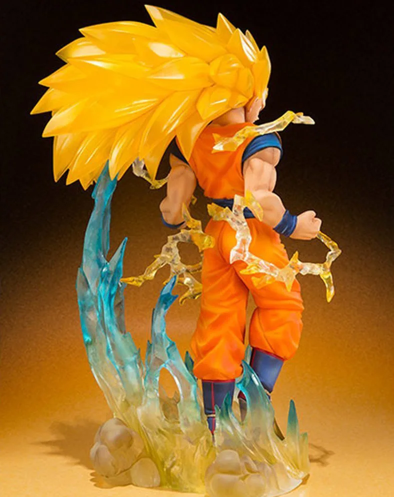 Новое поступление Dragon Ball Z Tamashii nairs Zero Super Saiyan 3 Son Goku Фигурка Гоку в действии 7