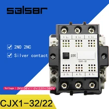Communication CJX1-32/22 3TB44 AC Contactors 2NO 2NC Power Electric 380v 220v 110v 36v 24v Motor Coil