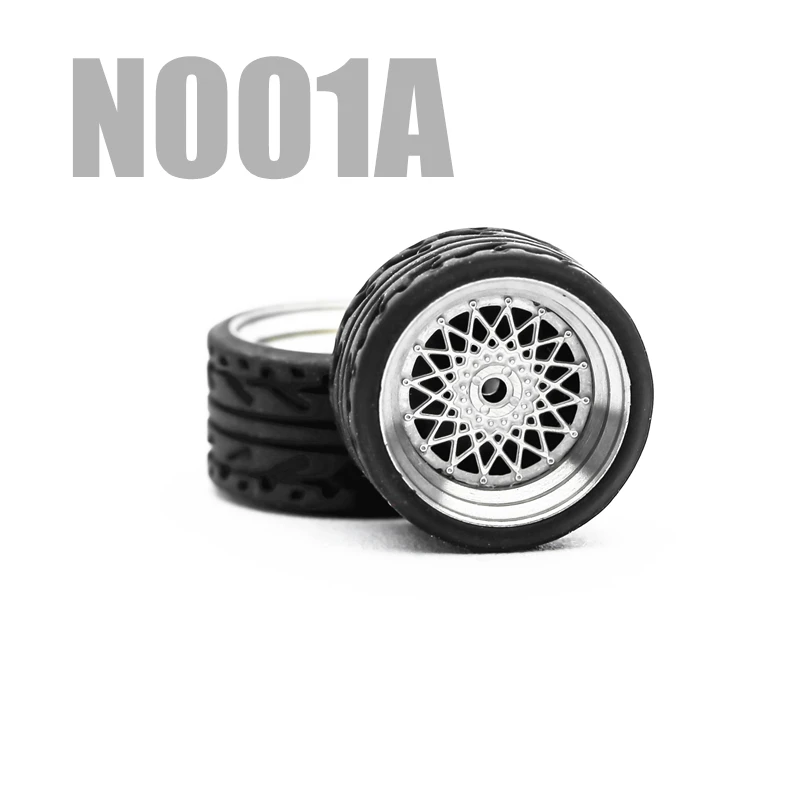 164 Custom Alloy Fit Hot Wheels Rubber Tires Rims & Axles Cars THunts Diecast eBay