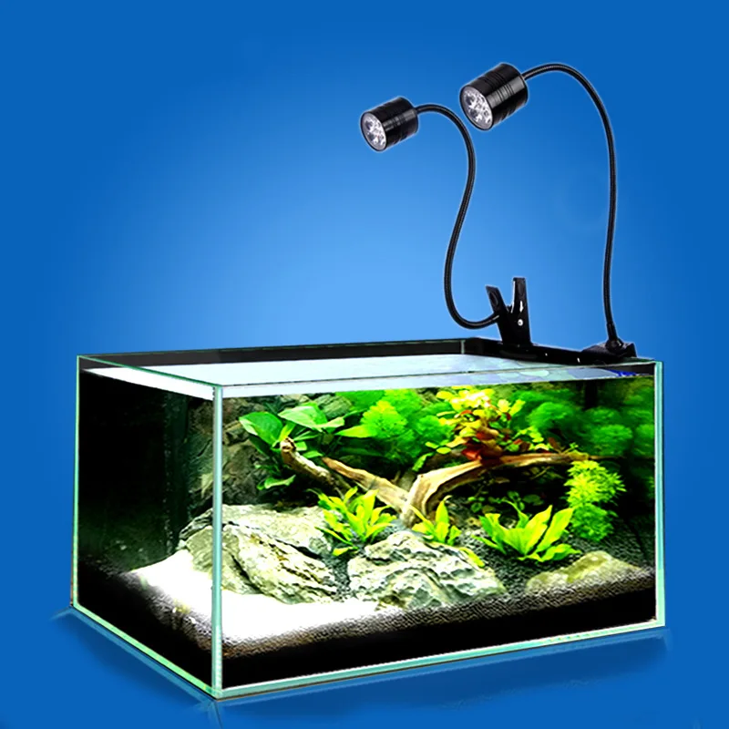 Светодиодный светильник для аквариума, нано-светильник для аквариума для морской воды, пресноводных растений, аквариумных коралловых рифов