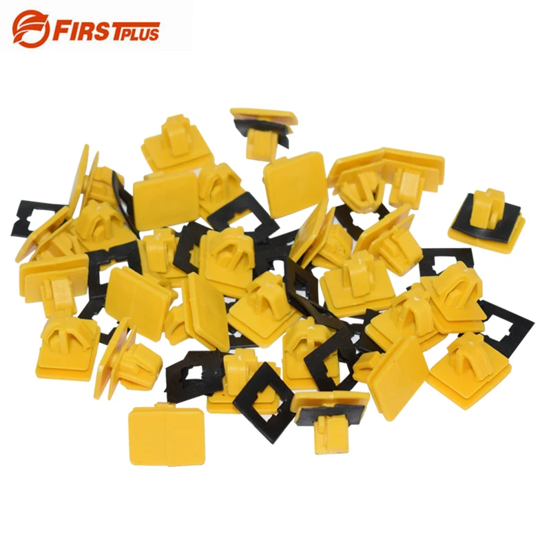 

200x Car Plastic Clips Push Type Automotive Fender Bumper Fastener Retainer Rivets For Hyundai Toyota