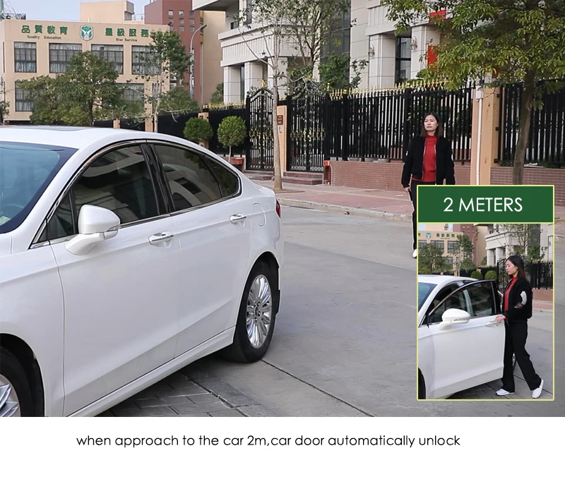 Smart Phone Sensor Control Car Use App Approaches The Car To