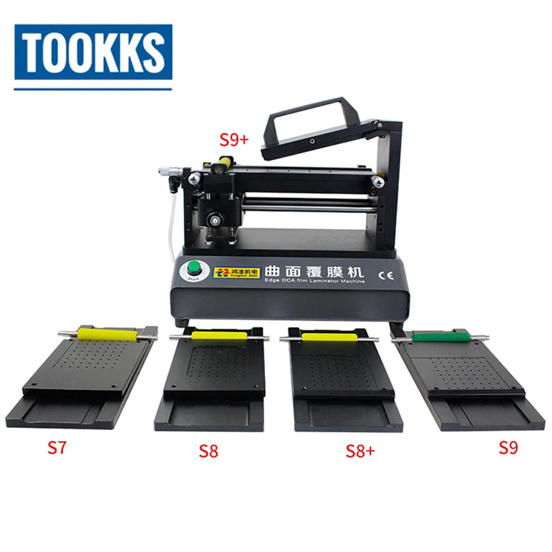 Edge OCA машина для припрессовки пленки lcd поляризатор машина для iPhone samsung lcd ремонт изогнутый экран OCA Пленка для ламинирования