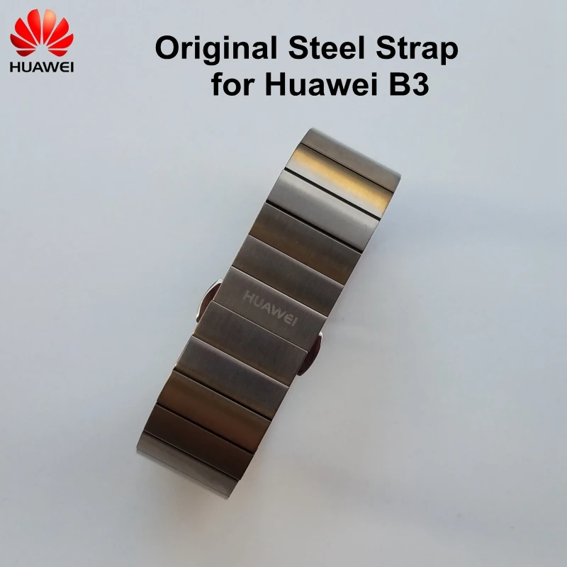 Оригинальный Нержавеющая сталь ремень для huawei B3 лучезапястного сустава