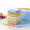 1 Piece Bamboo Fiber Fabric Solid Color Face Towel Absorbent Soft Hand Face Towel 25*25cm Spring Autumn Towel for Children 1