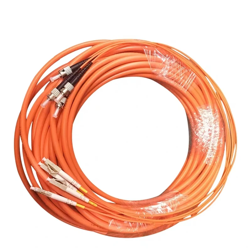 12 core 15M Patchcord LC-LC SC-SC LC-SC FC-FC LC-FC SC-FC MM 50/125um ftth Breakout 2.0mm LC SC FC optical fiber jumper ELINK