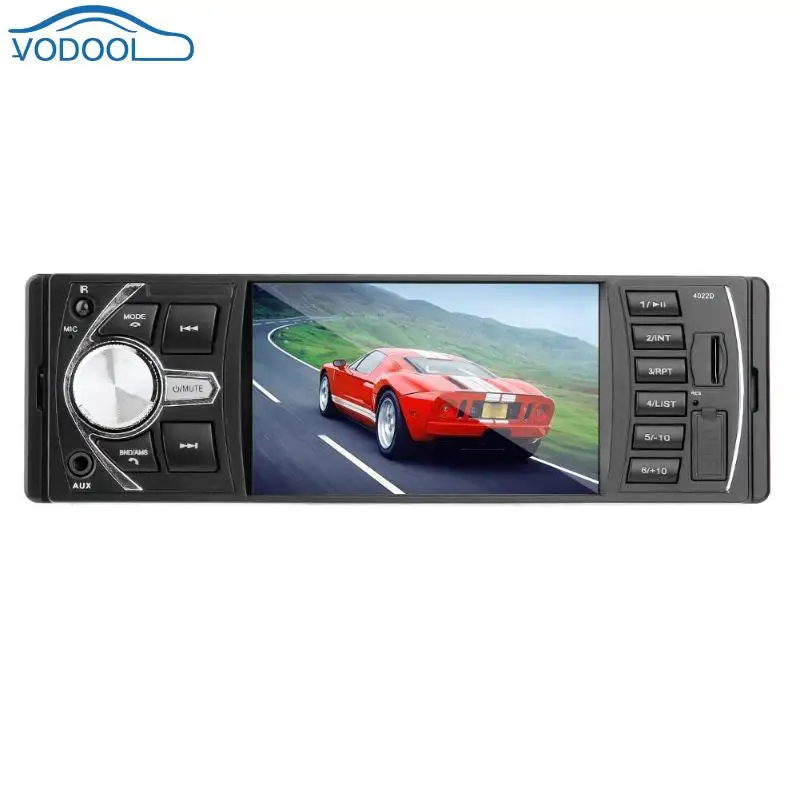 

VODOOL In-dash 4.1inch Bluetooth Car MP5 Player Automobile Vedio Radio USB/AUX With Rear View Camera Remote Control