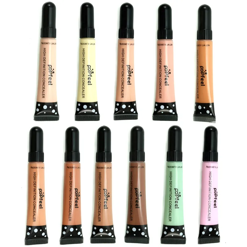 

POPFEEL Perfect Cover Face Concealer Cream Pro Contour Makeup Liquid Concealer Makeup Foudantion Cream Maquillaje