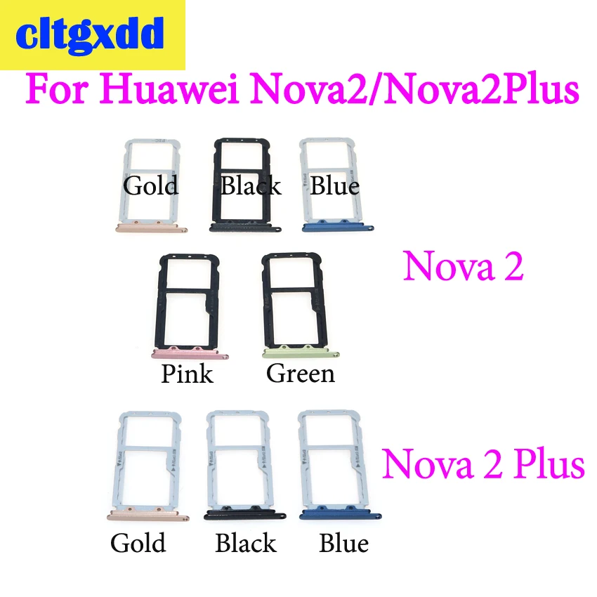 Гнездо для SIM карты cltgxdd гнездо держатель адаптеры Huawei Nova 2 Plus сим запасные части