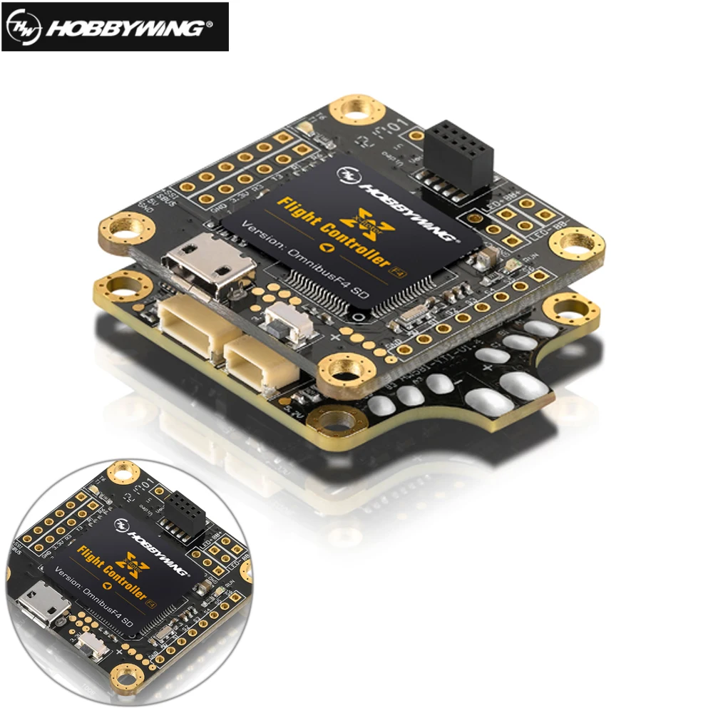 Щеточный электронный регулятор скорости Hobbywing 4in1 XRotor Micro 40A от 2 до 5 лет Размеры S