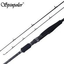 Спиннер с двойными наконечниками M/MH спиннинговая удочка, 2,1 м, удочка для литья, углеродное FUJI сиденье и кольцо, Vara De Pesca, EMS