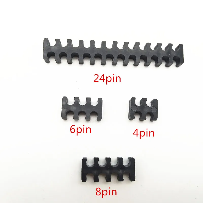 

Hot Selling plastic Black Cable Combs for 3mm sleeve cables