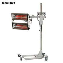 Углеродная инфракрасная лампа для окрашивания коротковолнового инфракрасного обогревателя инфракрасная лампа для отверждения краски