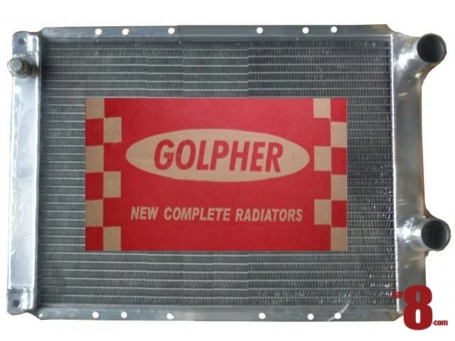 Алюминиевый радиатор Golpher на заказ для F575 04