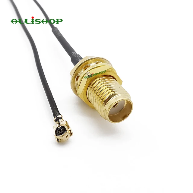 Adapter Verlängerungskabel RP-SMA u-FL IPEX IPAX IPX 17cm 170mm Antenne  Wlan, Sonstige, Kabel / Stecker / Buchsen, Zubehör