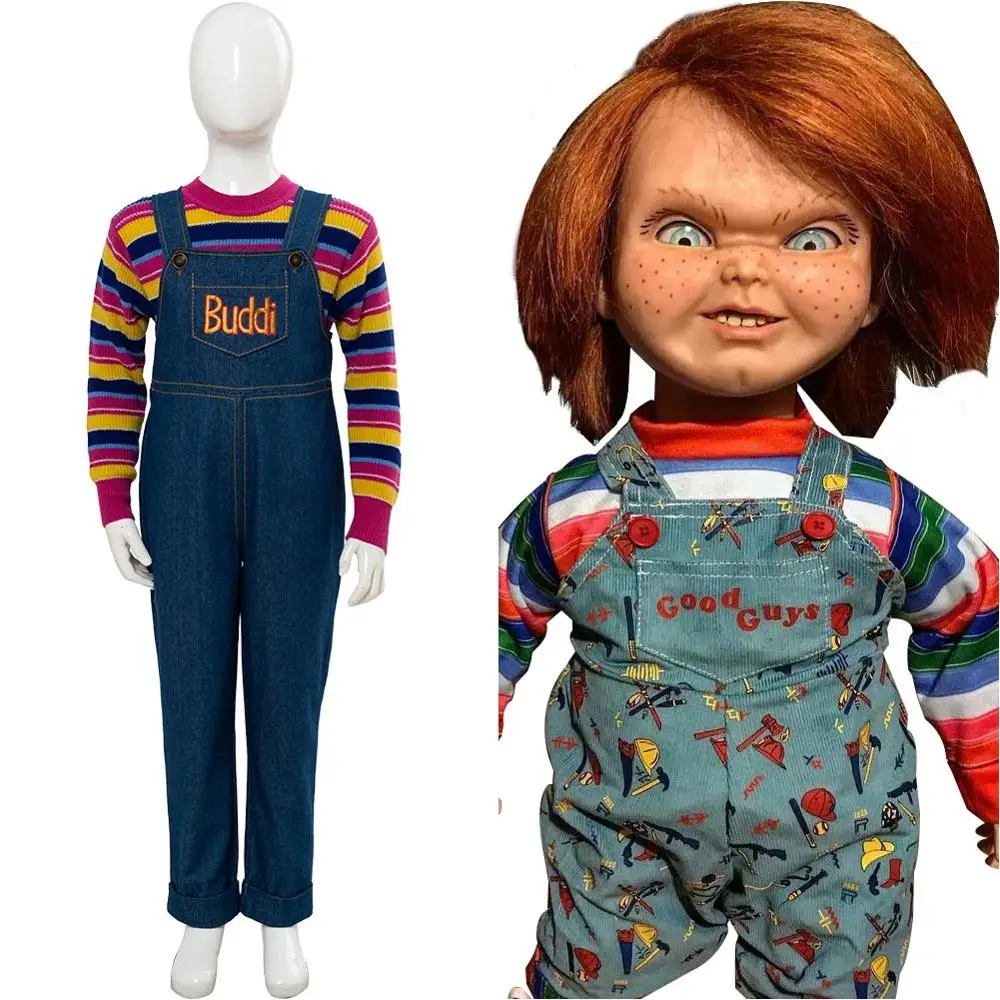 Disfraz de Chucky de película para niños, monos de Cosplay para niños,  disfraz de fantasía de Horror para Halloween y Carnaval, 2019 _ -  AliExpress Mobile