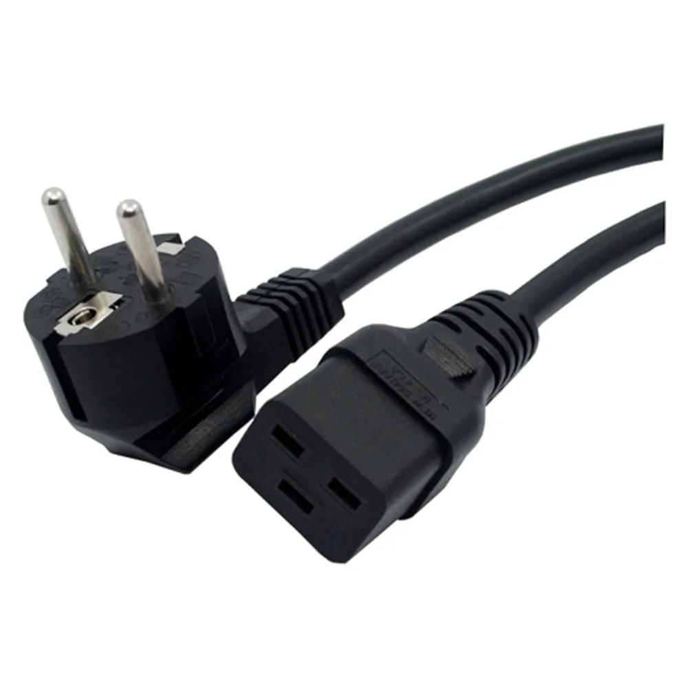 

Eonvic 6ft schuko to C19 power cord, C19 to schuko Power cord,European Male to C19 AC Cable 1.8Meter