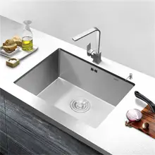 E ITAS9946 304 нержавеющая сталь одинарная чаша паз бар кухонная раковина антипригарное масло без утечки очиститель с использованием качественных материалов