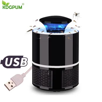 

USB Electronics Mosquito Killer Lamp Pest Control Electric Mosquito Killer Fly Trap LED Light Lamp Bug Insect Repeller Zapper