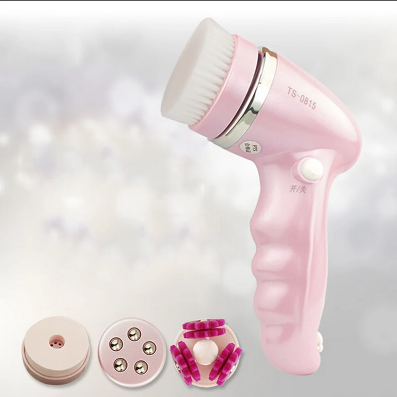 6 in 1 Electric Facial Washing Brush Cleaning Machine Face Skin Care