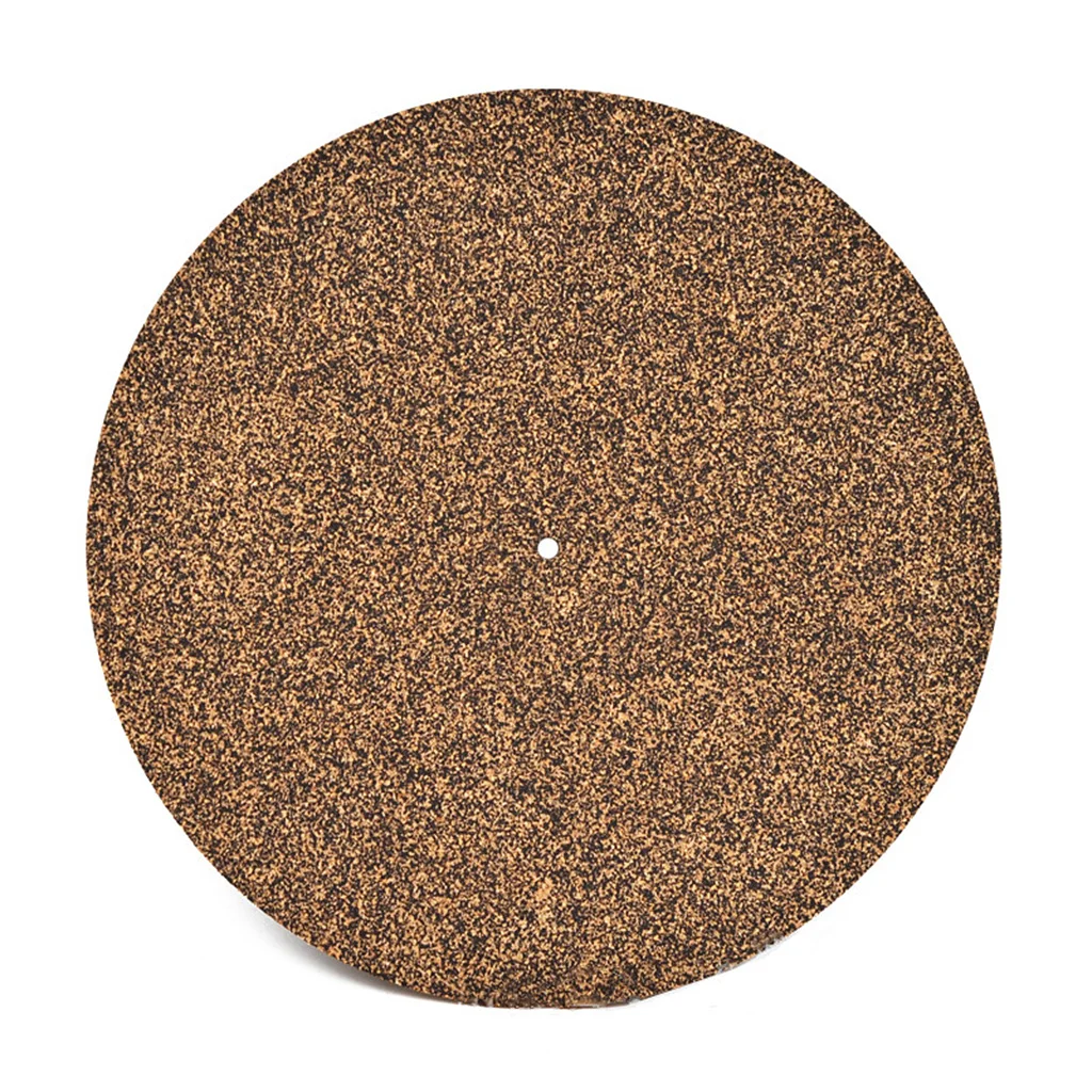 

3MM Anti Static Cork and Rubber Turntable Platter Mat Slipmat Pad for LP Vinyl Record Accessories