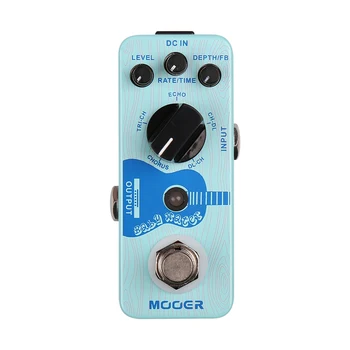 

Mooer Baby Water Chorus Delay Acoustic Guitar Effects Pedal True Bypass Digital Stompbox