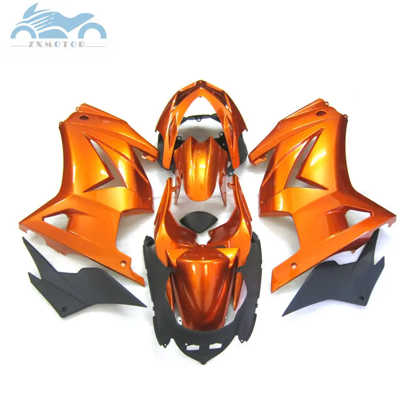 Injection molding for Kawasaki Ninja fairings 250r 2008 2009 2010-2014 EX250 08-14 orange motorcycle fairing kit ZX250 bodykits Injection molding for Kawasaki Ninja fairings 250r 2008 2009 2010-2014 EX250 08-14 orange motorcycle fairing kit ZX250 bodykits