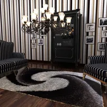 Модные современные короткие затеняющие шторы в классических градиентных цветах гостиная журнальный столик спальня покрывало для постели