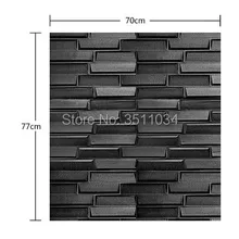 Водонепроницаемый 3D PE пена кирпичная стена стикер, самоклеющийся декоративный кафель на стену наклейки на стену для детской комнаты 10 шт 77x70 см