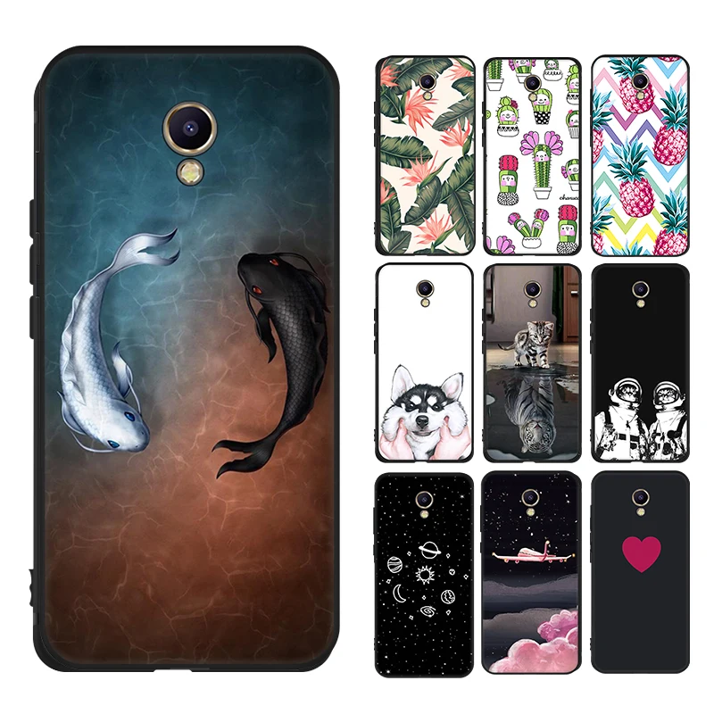 

Cute Cats Pattern Printed Case for Meizu M6 M5 Note Silicone TPU Phone Matte Back Cover for Meizu M5C M5S M6 Fundas Coque