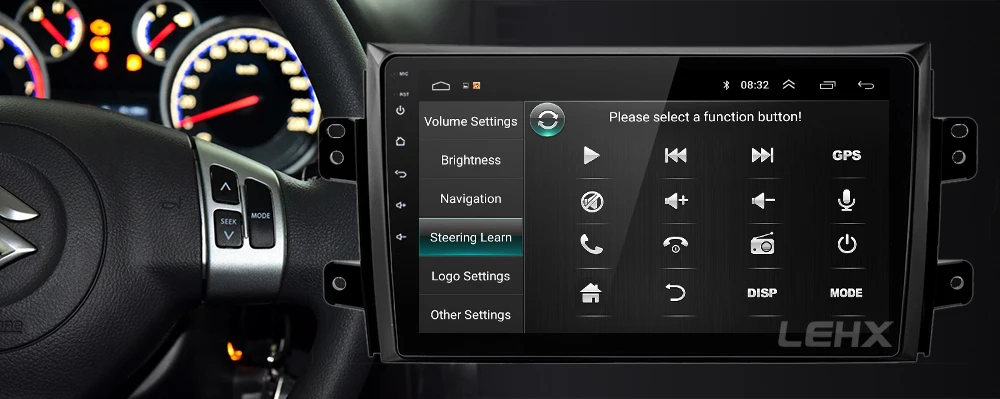LEHX 2.5D ips экран Автомобильный Радио плеер для Suzuki SX4 2006 2007 2008-2011 2012 2Din Android 8,1 Мультимедиа gps навигационный плеер