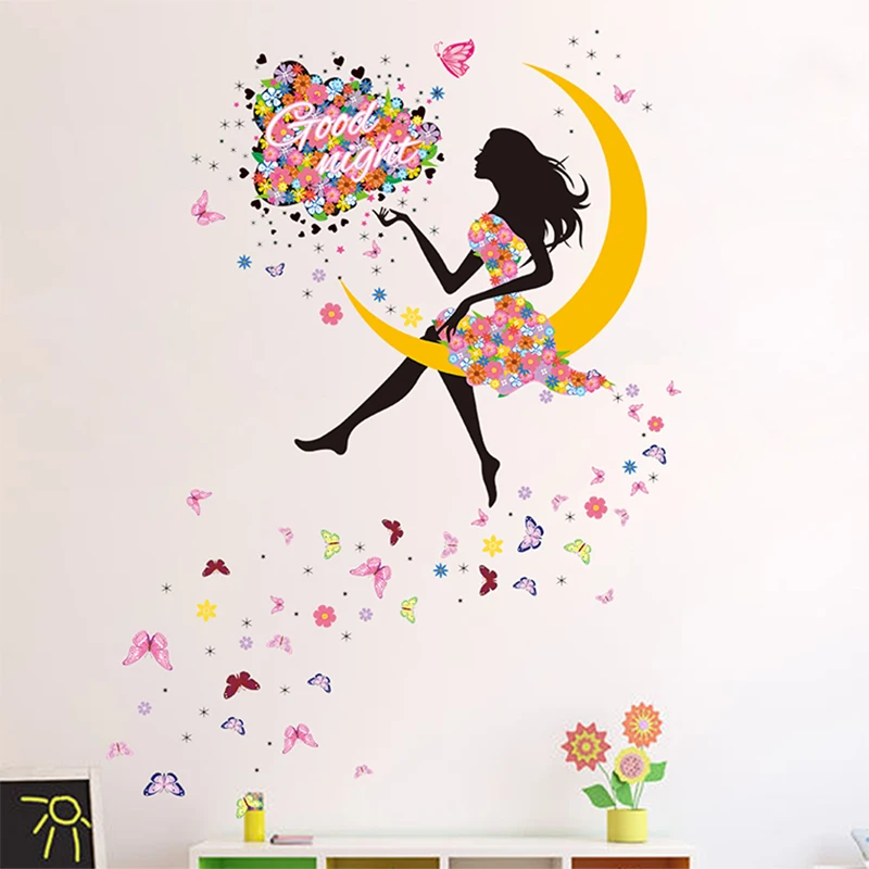 Blonde Fairy Princess Wall Art Everything Princesses Princess Wall Decals Stickers Border Decal