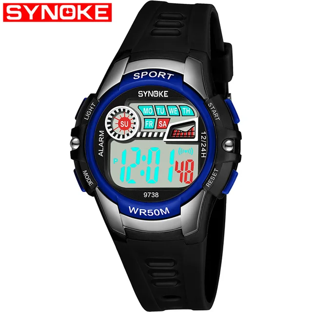 SYNOKE Fashion Casual Children Watches 50M Waterproof Wristwatches Jelly Kids Ma SYNOKE Fashion Casual Children Watches 50M Waterproof Wristwatches Jelly Kids Ma