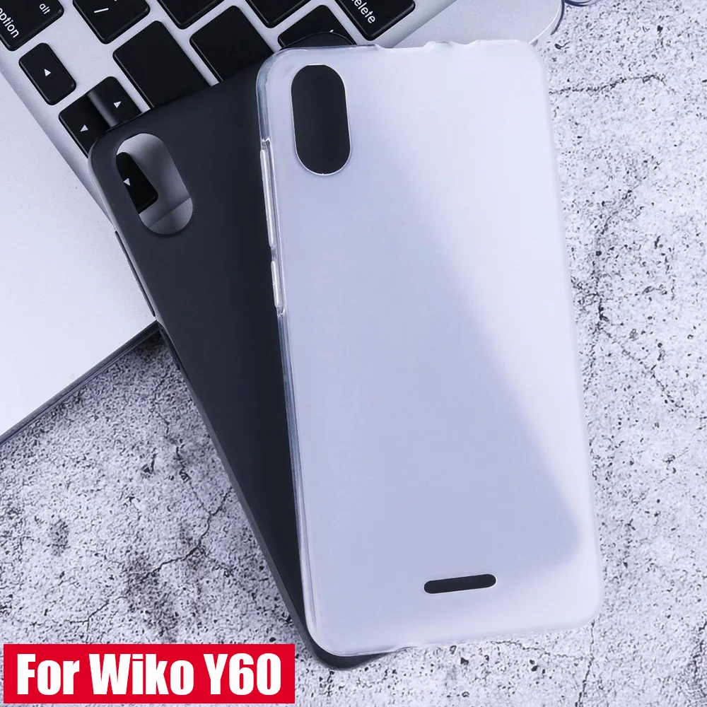 

JONSNOW Soft Case for Wiko Y60 5.45" TPU Case Pudding Anti Skid Silicone for Wiko Y80 5.99" Cases