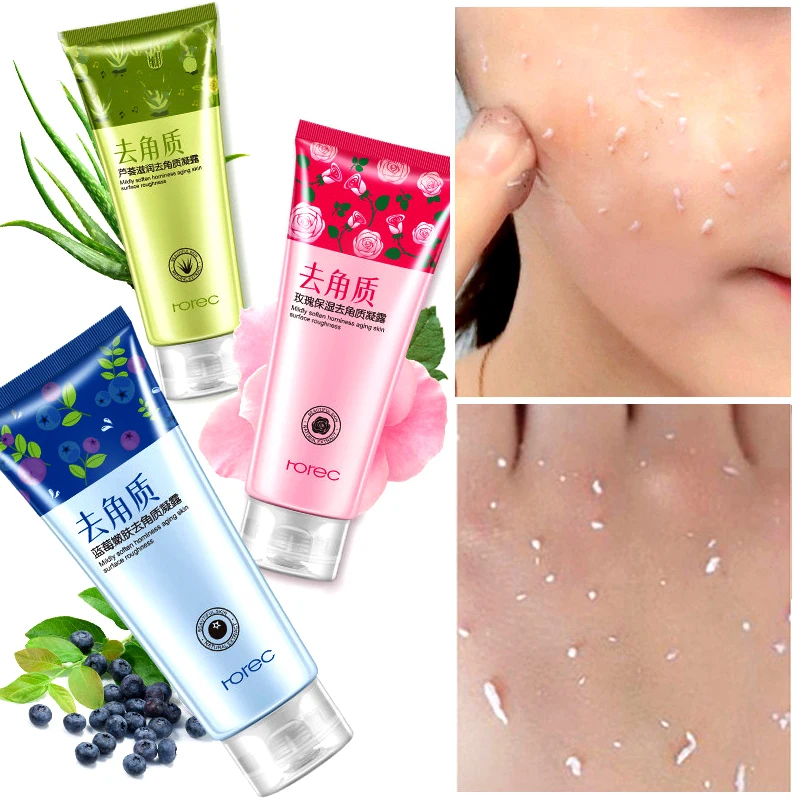 ROREC Exfoliating Gel Peeling Facial Cleanser Natural Facial Skin Care