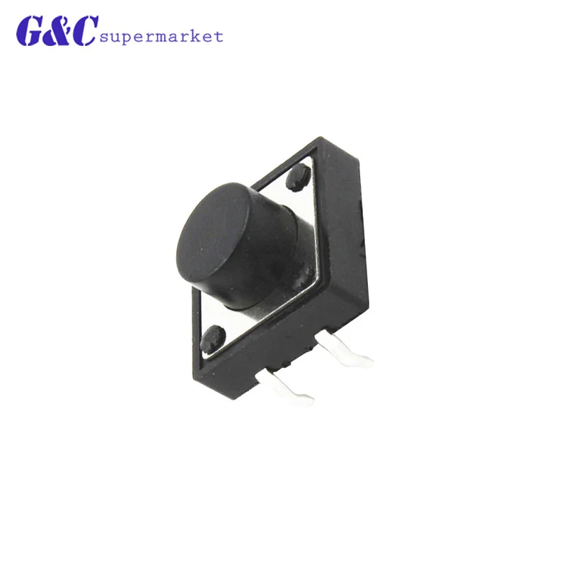 50pcs SMD 12*12*10 mm Tactile Push Button Switch Tact Switch 12x12x10mm