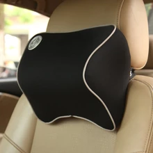 Стайлинга автомобилей дышащий подголовник сиденья Глава Шея Отдых защиты Удобная подушка пены памяти сидений автомобилей интерьера