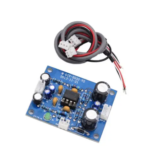

1PCS 12-35V NE5532 Preamplifier Preamp Board DC Single Power Supply