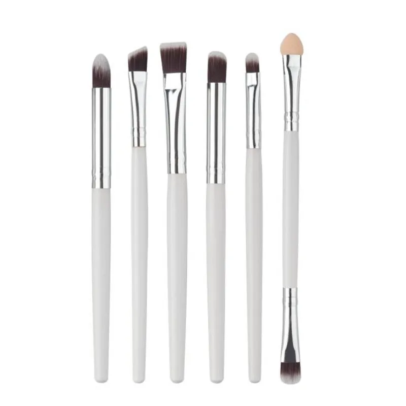 All brushes are made with animal hair and fiber 6PCS Cosmetic Makeup