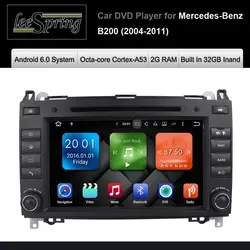 Android 6,0 dvd-плеер автомобиля для Mercedes Benz/Sprinter/B200/B-class/W245/ b170/W209/W169 Wi-Fi gps навигации радио
