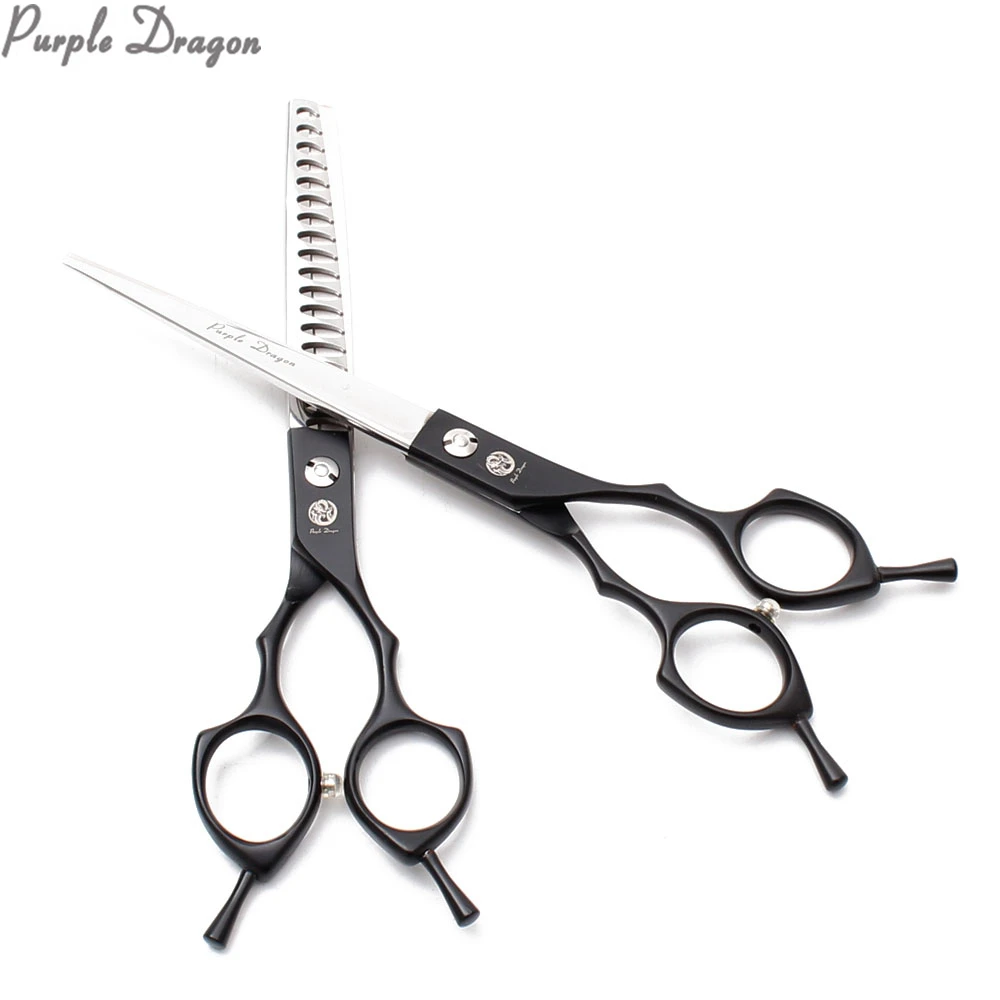 Прямые Ножницы Z9029 6 5 дюйма 18 см 440C филировочные ножницы для груминга животных