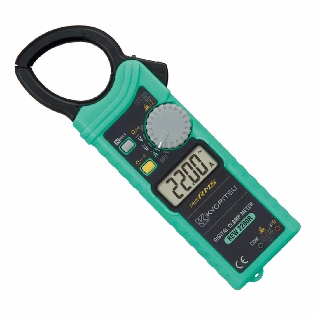 KYORITSU 2200R DIGITAL CLAMP METER with True RMSin Clamp Meters from