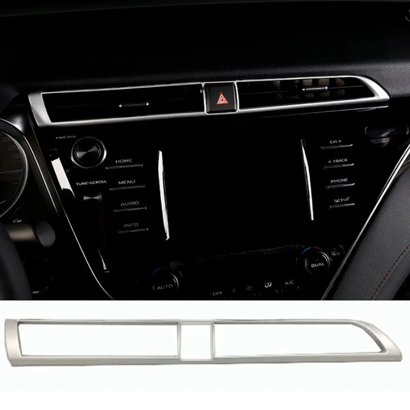 Car Styling , Abs Chrome Car Air Vent Cover Trim Decoration Frame 1pcs