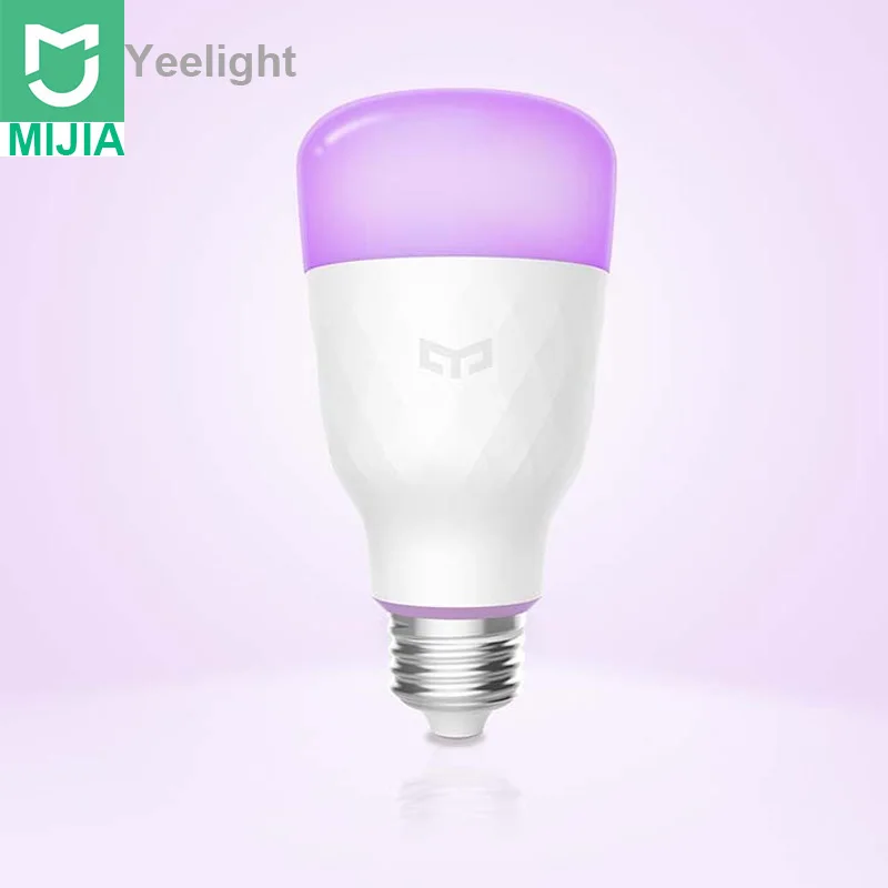 

Update Version Original Xiaomi Mijia Yeelight Smart LED Bulb Colorful 800 Lumens 10W E27 Lemon Smart Bulb Led Light in Stock