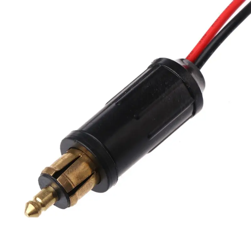  12V 24V Motorrad Lenker Hella/DIN Stecker Wasserdicht Dual USB Ladegerät 2.4A für Smartphone Tablet