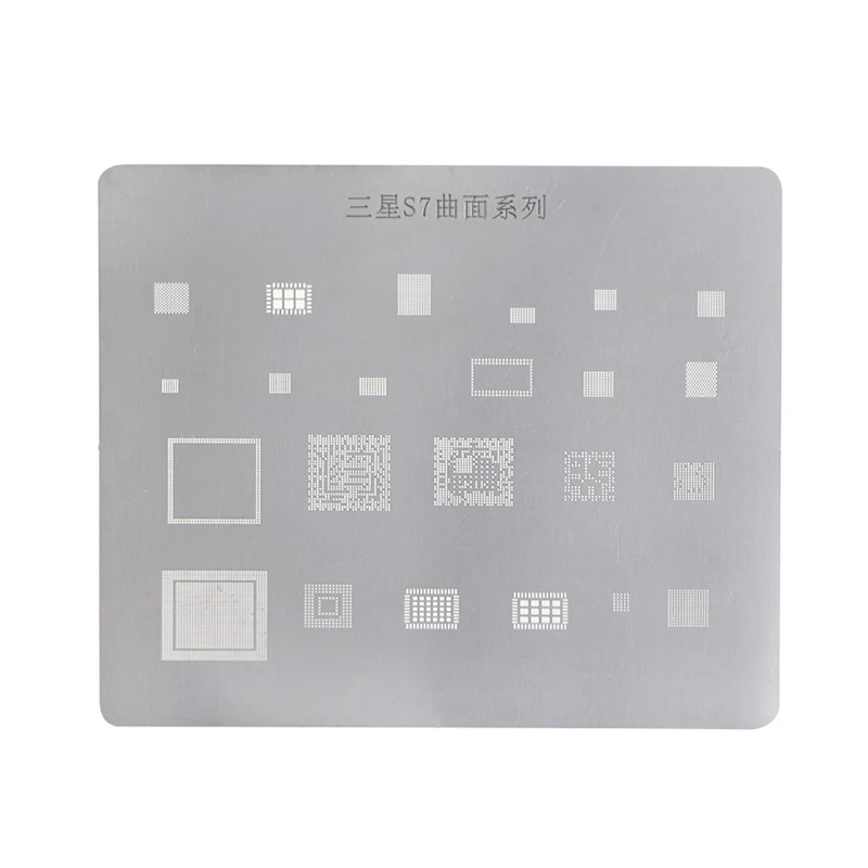 

Mobile Phone Rework Repair BGA Reballing Stencils for Galaxy S7 Edge / S7 / S6 Edge / S6