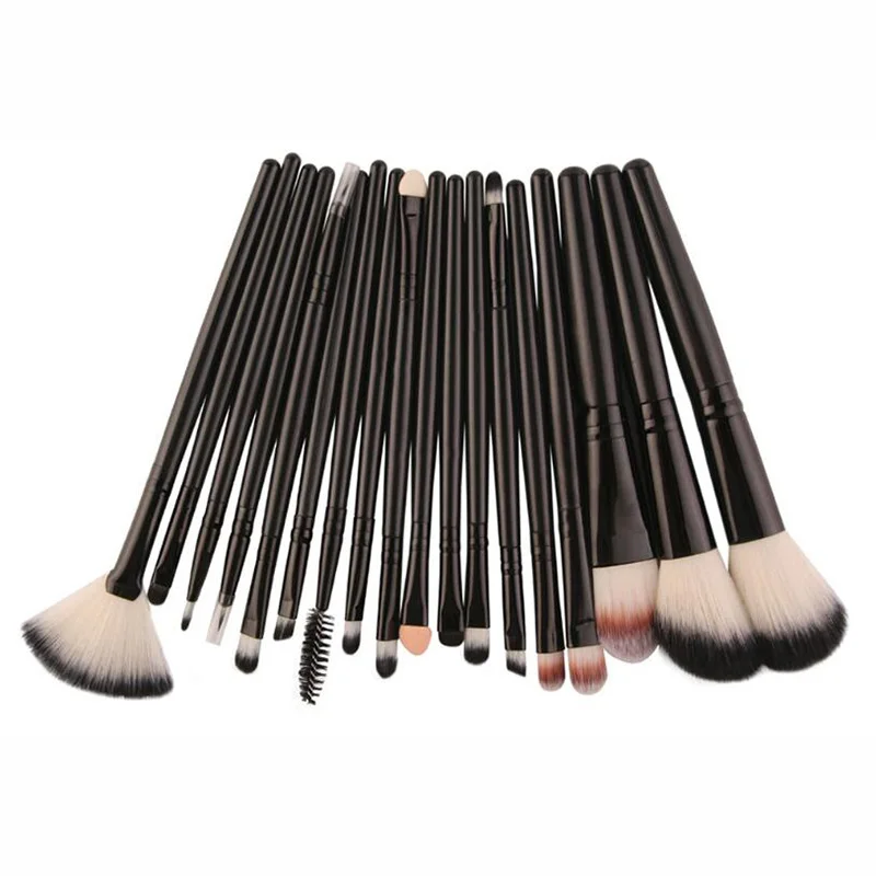 

18Pcs Makeup Brushes Tool Set Cosmetic Powder Eye Shadow Foundation Blush Blending Beauty Make Up Brush Maquiagem