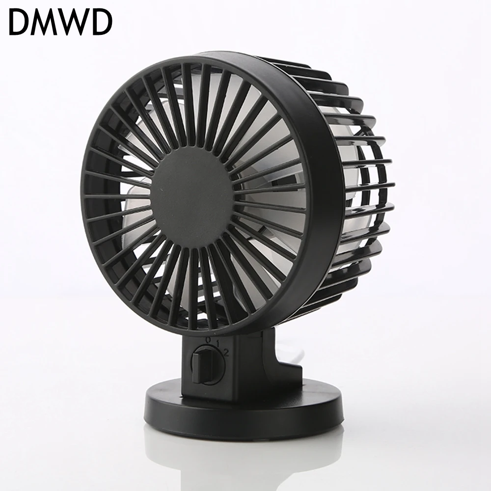

DMWDPortable Creative Double-vane Mini USB Desk Fan For Home Office ABS Electric Desktop Computer Fan With Double Side Fan Blade