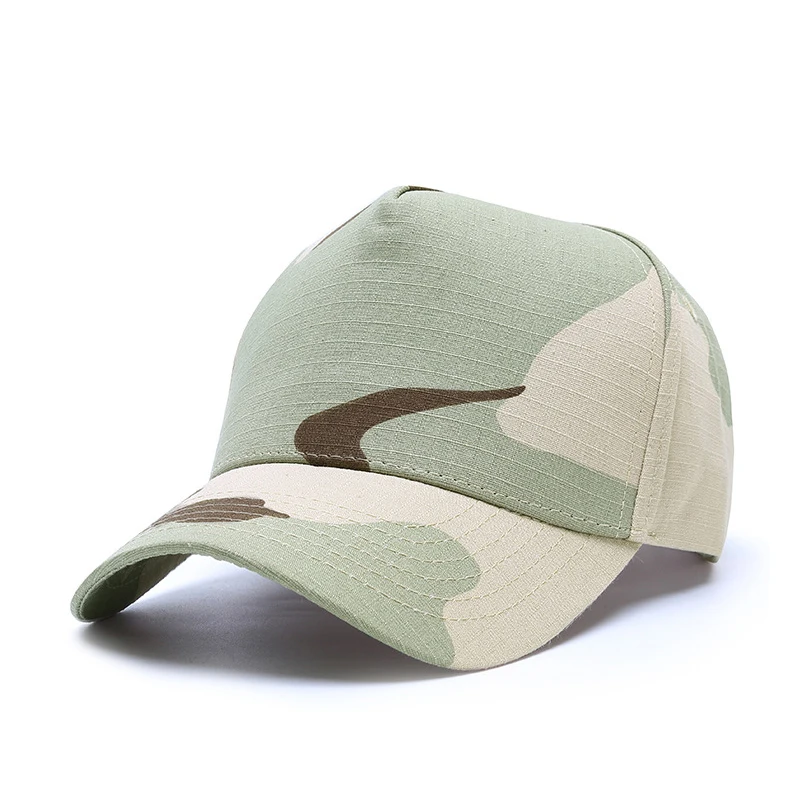 

Baseball Cap Men Hip Hop Dad Hat Adjustable Military Cotton Camouflage Curved Bill Sports Outdoor Accessory