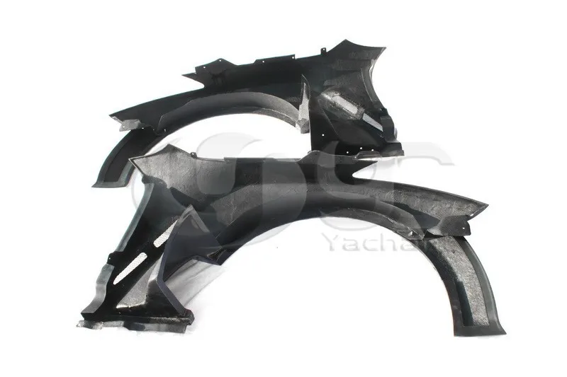 2008-2014 Nissan R35 GTR CBA DBA Varis '13 Ver. Style Front Fender CF with FRP Extension (16)